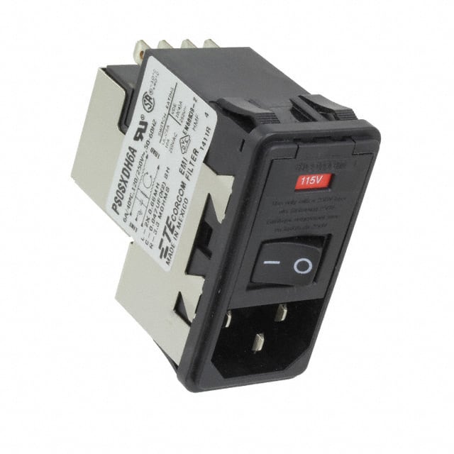 PS0SXDH6A TE Connectivity Corcom Filters  Power Entry Modules (PEM)